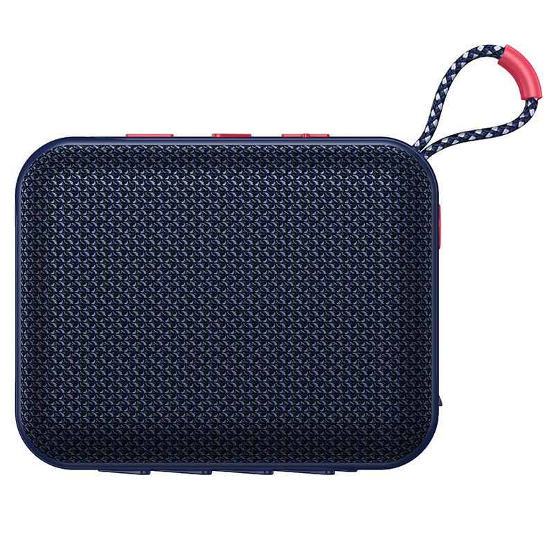 Borofone BR106 Felicitous -kannettava Bluetooth-kaiutin, 8 W, TWS, RGB, laivastonsininen