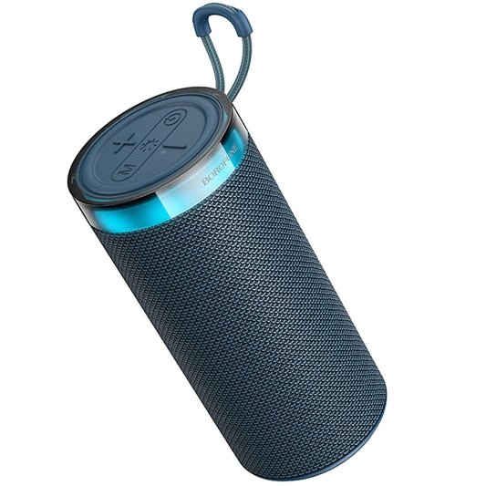 Kannettava Bluetooth-kaiutin Borofone BR105 Loud, 10W, TWS, RGB, Laivastonsininen