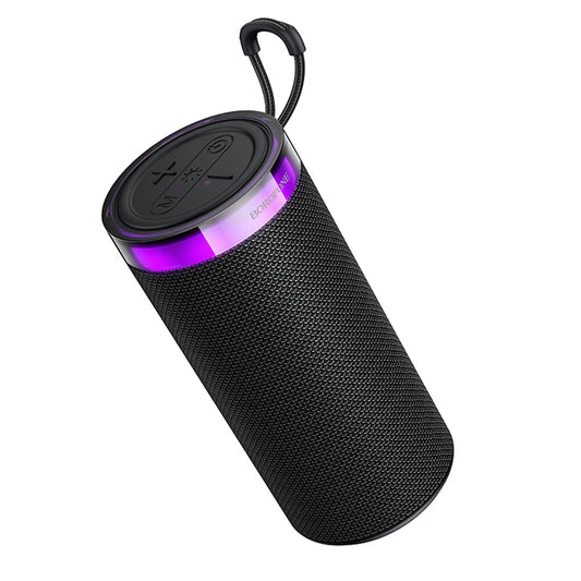 Kannettava Bluetooth-kaiutin Borofone BR105 Loud, 10W, TWS, RGB, Harmaa