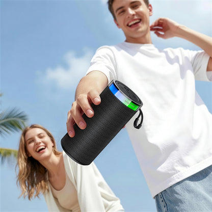 Kannettava Bluetooth-kaiutin Borofone BR105 Loud, 10W, TWS, RGB, Harmaa