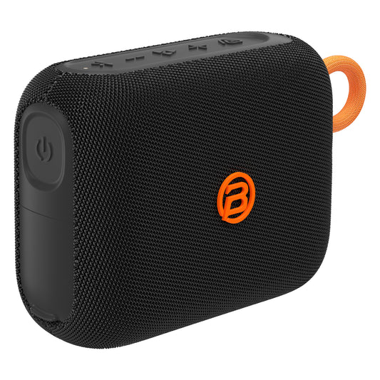 Kannettava Bluetooth-kaiutin Bugani Rove Go 5, 12W, TWS, vedenpitävä, musta