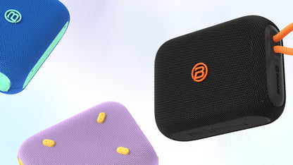 Kannettava Bluetooth-kaiutin Bugani Rove Go 5, 12W, TWS, vedenpitävä, musta