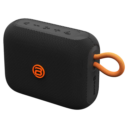 Kannettava Bluetooth-kaiutin Bugani Rove Go 5, 12W, TWS, vedenpitävä, musta
