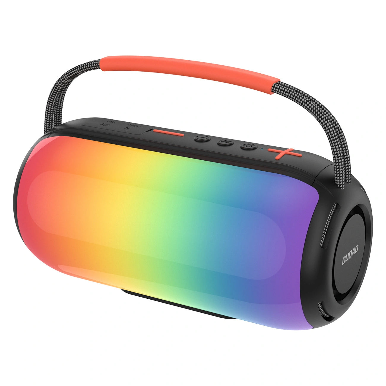 Dudao Y21 Kannettava Bluetooth-kaiutin, 2 x 5W, TWS, RGB, Musta