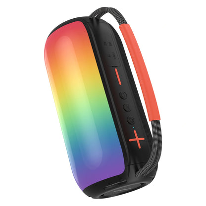 Dudao Y21 Kannettava Bluetooth-kaiutin, 2 x 5W, TWS, RGB, Musta