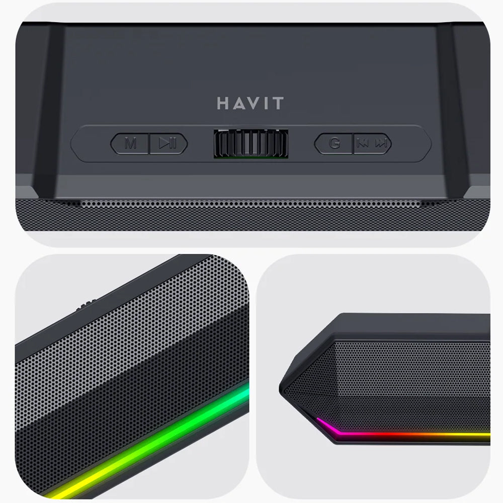 Bluetooth-kaiutin HAVIT SK772BT, 10W, Musta