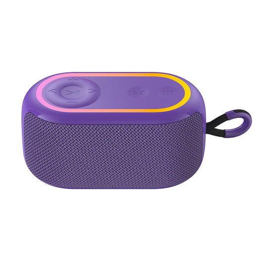 Kannettava Bluetooth-kaiutin HAVIT SK809BT, 7W, RGB, Vedenkestävä, Violetti