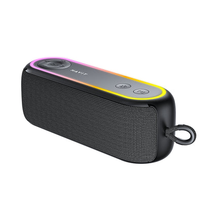 Kannettava Bluetooth-kaiutin HAVIT SK810BT, 7W, RGB, Vedenkestävä, Musta