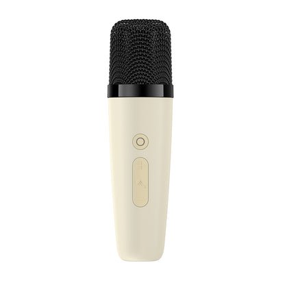 Kannettava Bluetooth-kaiutin HAVIT SK818BT Karaoke, 5W, RGB, Vedenkestävä, Beige