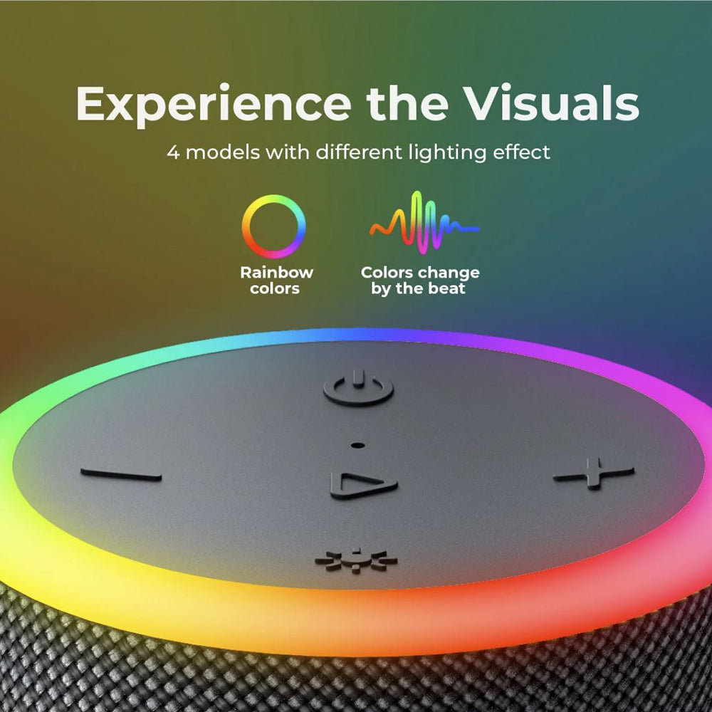 Kannettava Bluetooth-kaiutin HAVIT SK833BT, 2 x 10W, RGB, Vedenkestävä, Musta