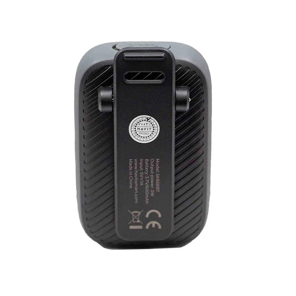 Kannettava Bluetooth-kaiutin HAVIT SK868BT, 5W, Vedenkestävä, Musta
