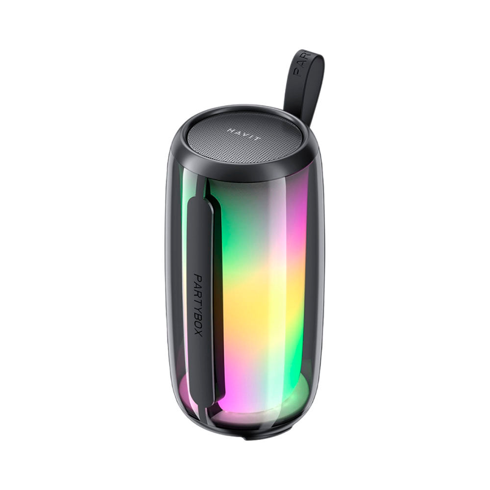Kannettava Bluetooth-kaiutin HAVIT SK879BT, 8W, RGB, Vedenkestävä, Musta