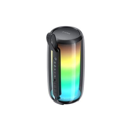 Kannettava Bluetooth-kaiutin HAVIT SK879BT, 8W, RGB, Vedenkestävä, Musta