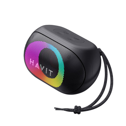 Kannettava Bluetooth-kaiutin HAVIT SK885BT, 8W, RGB, Vedenkestävä, Musta