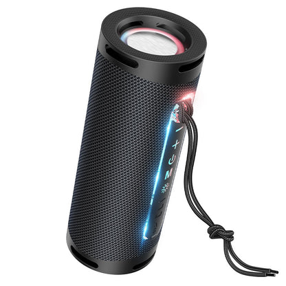 HOCO HC9 Dazzling Pulse Sports kannettava Bluetooth-kaiutin, 10W, TWS, RGB, musta