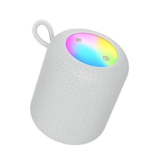 Kannettava Bluetooth-kaiutin HOCO HC30, 5W, TWS, RGB, Harmaa
