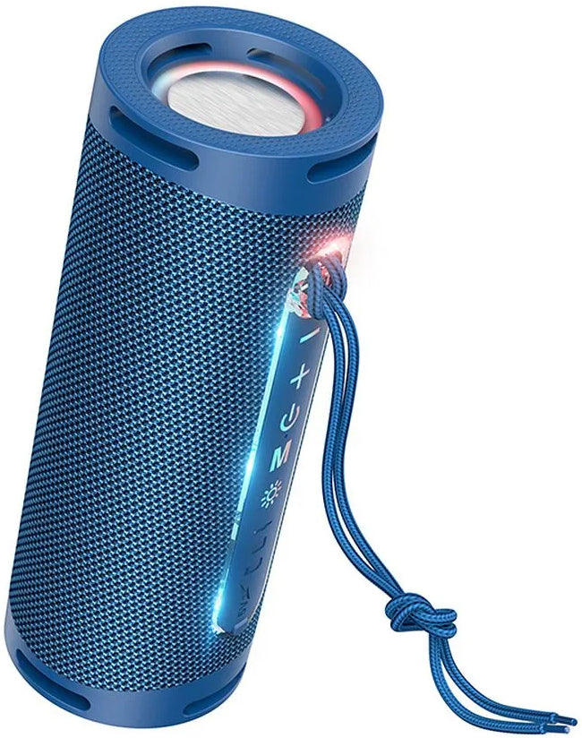 Kannettava Bluetooth-kaiutin HOCO HC9 Dazzling Pulse Sports, 10W, TWS, RGB, Sininen