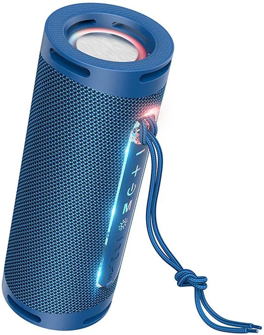 Kannettava Bluetooth-kaiutin HOCO HC9 Dazzling Pulse Sports, 10W, TWS, RGB, Sininen