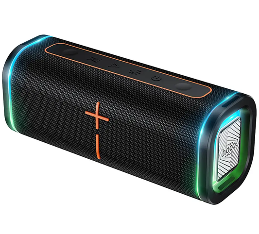 Kannettava Bluetooth-kaiutin HOCO HC51, 30W, TWS, RGB, Musta