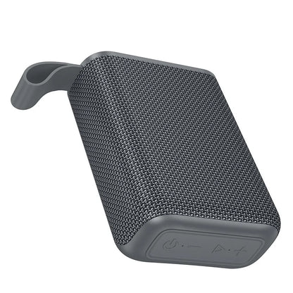 Kannettava Bluetooth-kaiutin HOCO HC34, 5W, TWS, Vedenkestävä, Harmaa