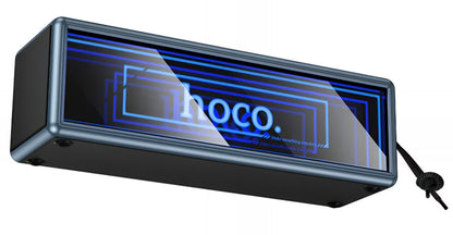 Kannettava Bluetooth-kaiutin HOCO HC40, 2 x 10W, TWS, RGB, Musta