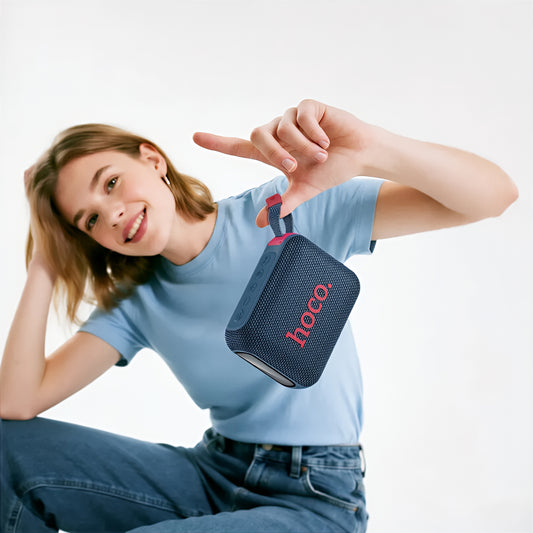 Kannettava Bluetooth-kaiutin HOCO HC31, 10W, TWS, RGB, Vedenkestävä, Tummansininen