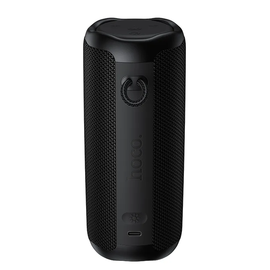 Kannettava Bluetooth-kaiutin HOCO HC50, 8W, TWS, RGB, vedenkestävä, musta