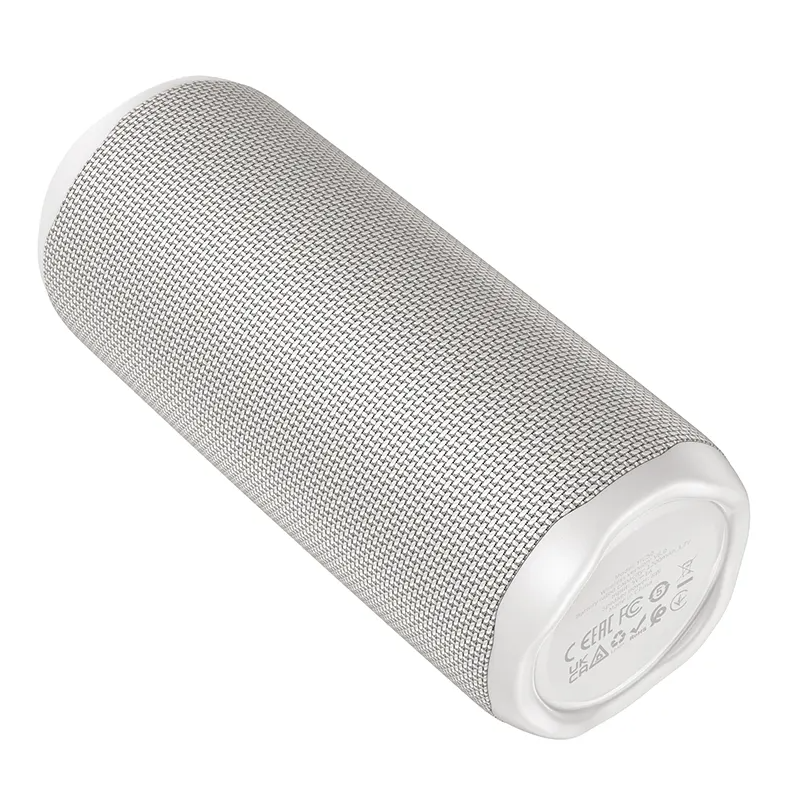Kannettava Bluetooth-kaiutin HOCO HC50, 8W, TWS, RGB, Vedenkestävä, Valkoinen