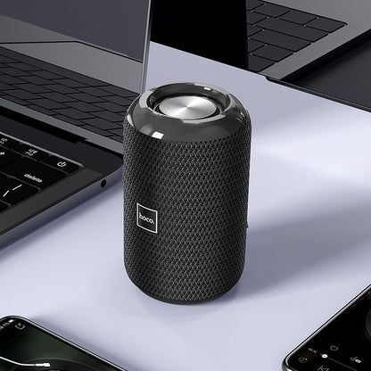 Kannettava Bluetooth-kaiutin HOCO HC1, 5W, TWS, Vedenkestävä, Musta