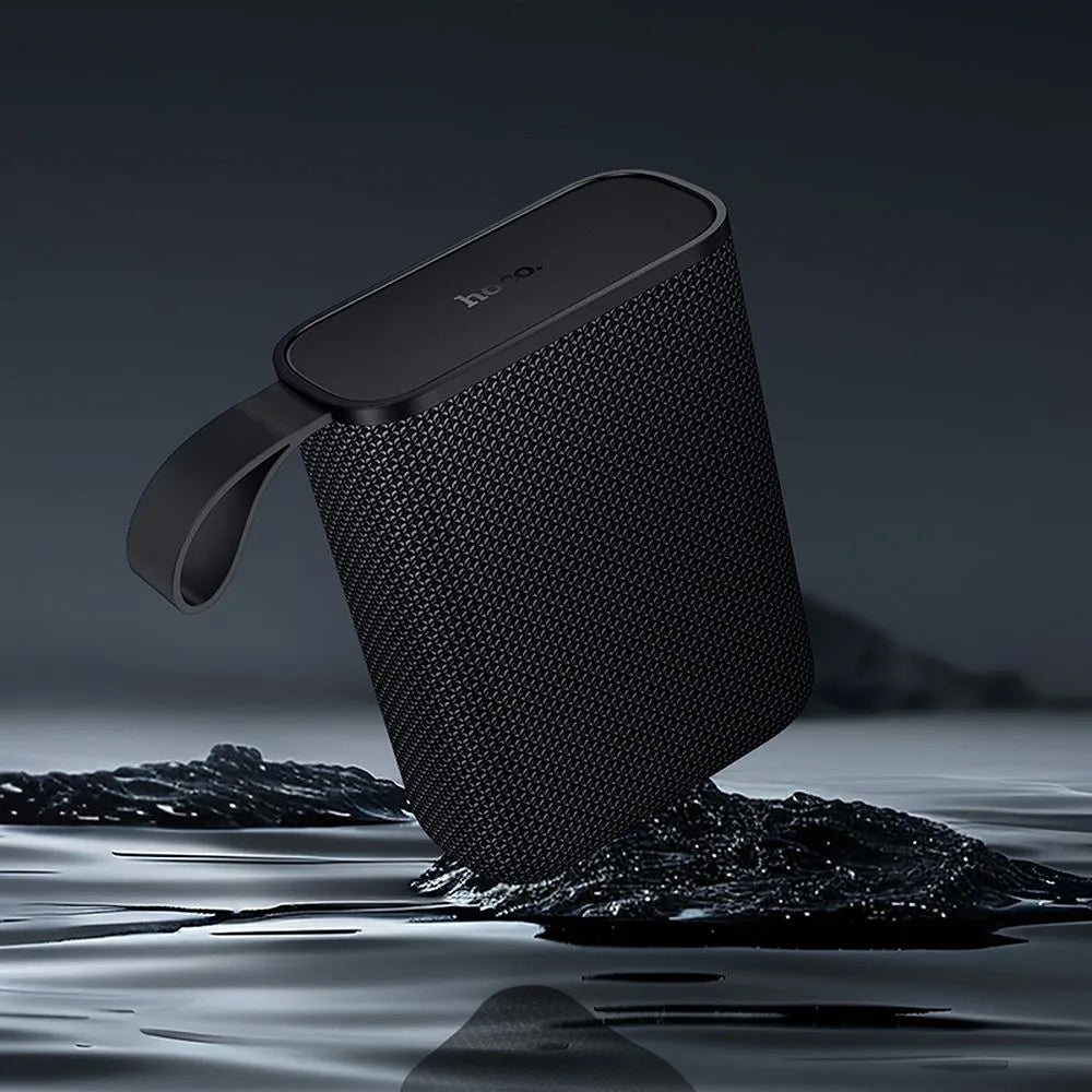 Kannettava Bluetooth-kaiutin HOCO HC34, 5W, TWS, Vedenkestävä, Musta