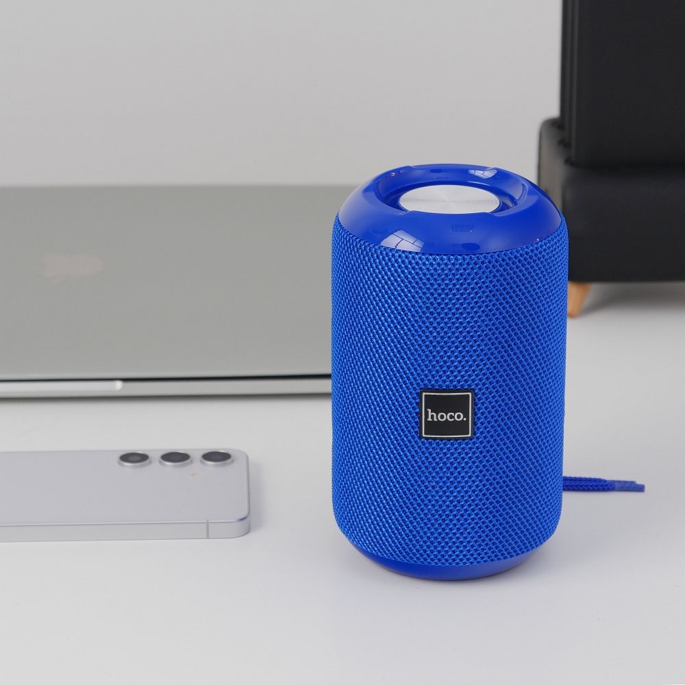 HOCO HC1 Kannettava Bluetooth-kaiutin, 5W, TWS, Vedenkestävä, Sininen