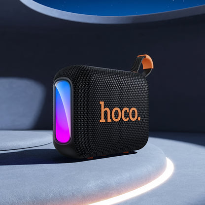 Kannettava Bluetooth-kaiutin HOCO HC31, 10W, TWS, RGB, Vedenkestävä, Musta