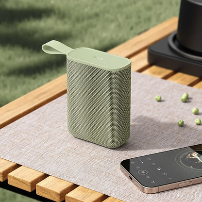 Kannettava Bluetooth-kaiutin HOCO HC34, 5W, TWS, Vedenkestävä, Vihreä