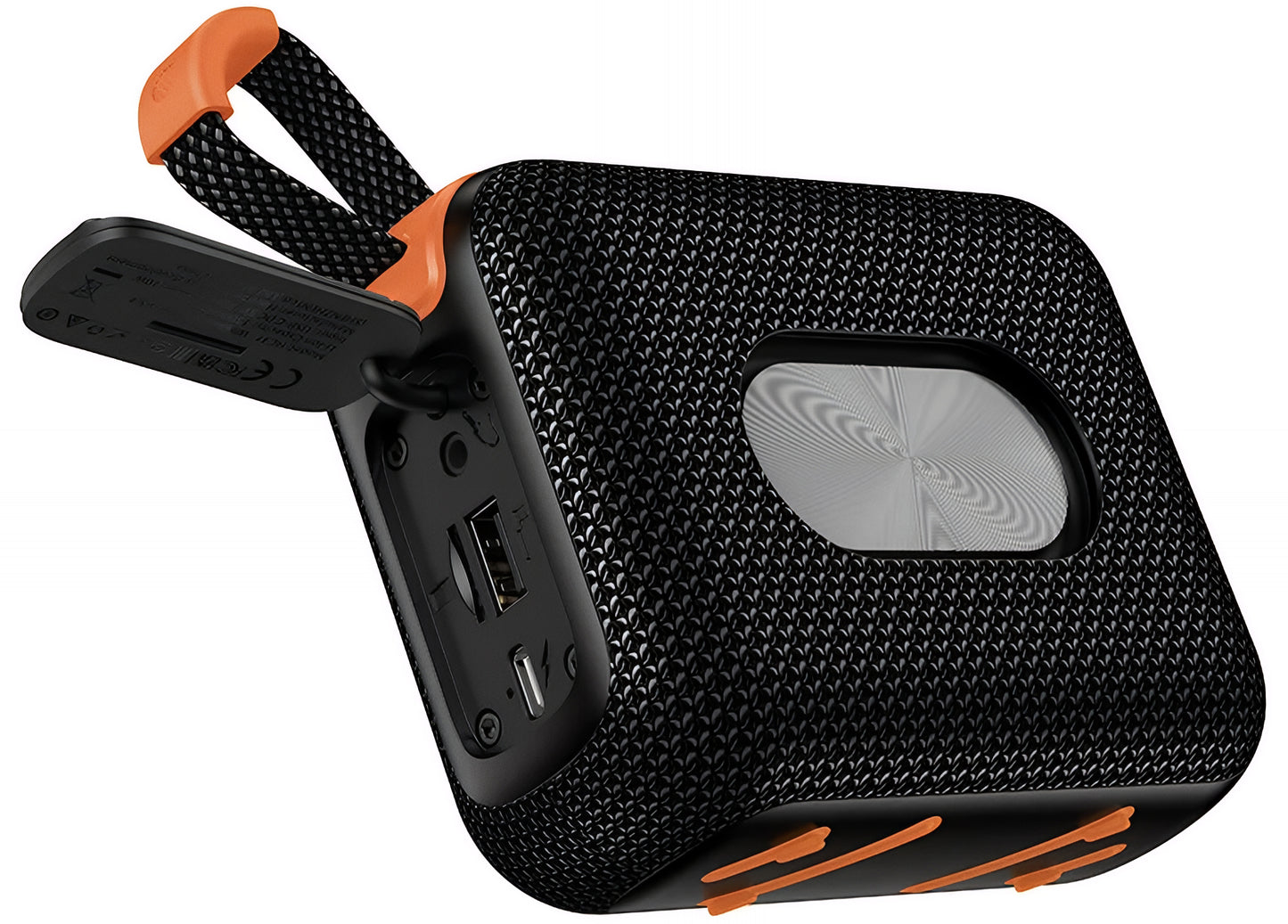 Kannettava Bluetooth-kaiutin HOCO HC31, 10W, TWS, RGB, Vedenkestävä, Musta