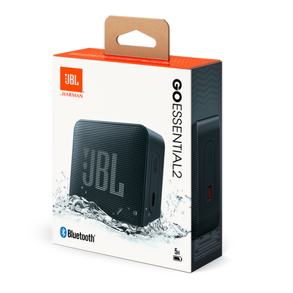 Kannettava Bluetooth-kaiutin JBL Go Essential 2, 3.1W, Pro Sound, Vedenkestävä, Musta JBLGOES2BLKCN