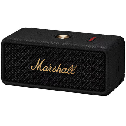 Kannettava Bluetooth-kaiutin Marshall Emberton II, 20W, vedenpitävä, musta-kultainen