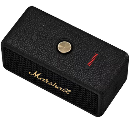 Kannettava Bluetooth-kaiutin Marshall Emberton II, 20W, vedenpitävä, musta-kultainen