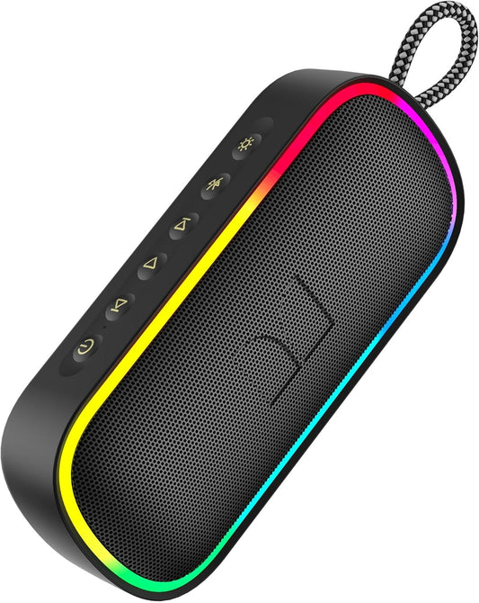 Kannettava Bluetooth-kaiutin Monster S150 Plus, 40W, TWS, RGB, vedenkestävä, musta