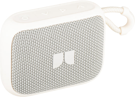 Kannettava Bluetooth-kaiutin Monster S520, 5W, TWS, RGB, vedenpitävä, vaalea kerma