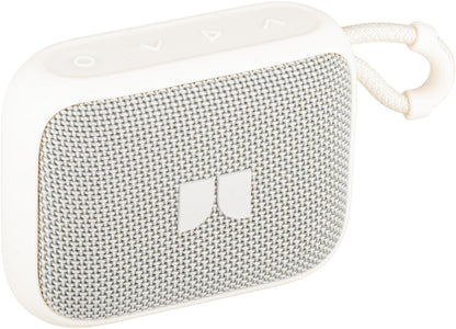 Kannettava Bluetooth-kaiutin Monster S520, 5W, TWS, RGB, vedenpitävä, vaalea kerma