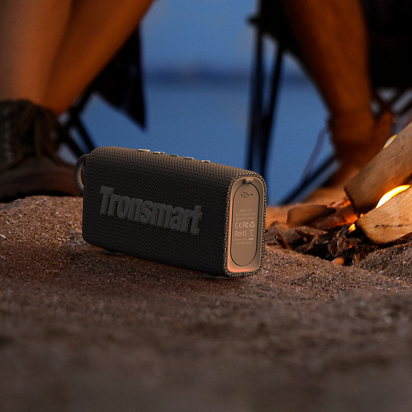 Kannettava Bluetooth-kaiutin Tronsmart Trip, 10W, TWS, vedenpitävä, Musta