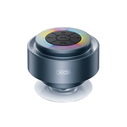 XO Design F64 Portable Bluetooth Speaker, 5W, RGB, Waterproof, Black