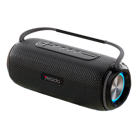 Kannettava Bluetooth-kaiutin Yesido YSW11, 40W, RGB, Vedenkestävä, Musta