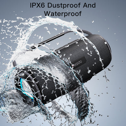 Kannettava Bluetooth-kaiutin Yesido YSW11, 40W, RGB, Vedenkestävä, Musta