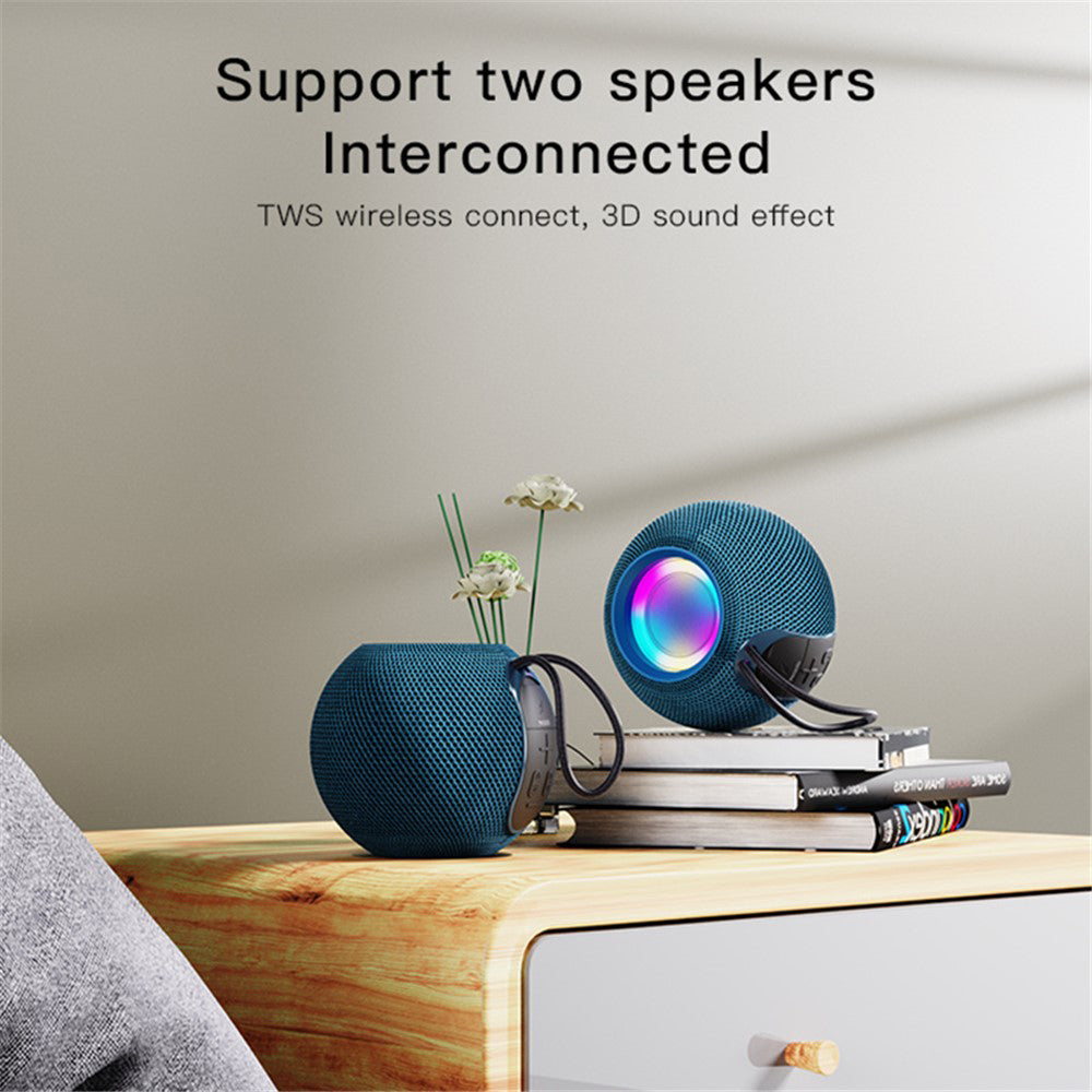 Kannettava Bluetooth-kaiutin Yesido YSW13, 5W, RGB, Sininen