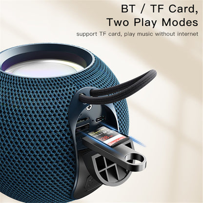 Kannettava Bluetooth-kaiutin Yesido YSW13, 5W, RGB, Sininen