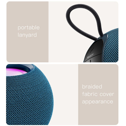 Kannettava Bluetooth-kaiutin Yesido YSW13, 5W, RGB, Sininen