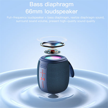 Kannettava Bluetooth-kaiutin Yesido YSW14, 5W, RGB, Sininen