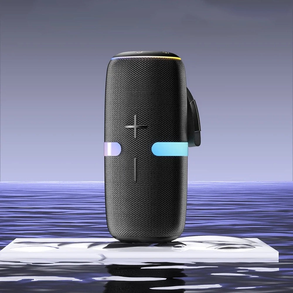 Kannettava Bluetooth-kaiutin Yesido YSW22, 30W, RGB, Vedenkestävä, Musta