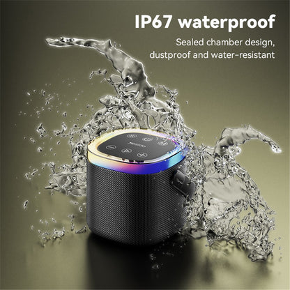 Kannettava Bluetooth-kaiutin Yesido YSW25, 5W, RGB, Musta